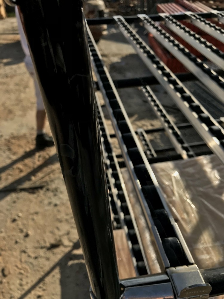 Used Creform Adjustable Modular Material Handling Roller Rack - 48" X 64" X 44"