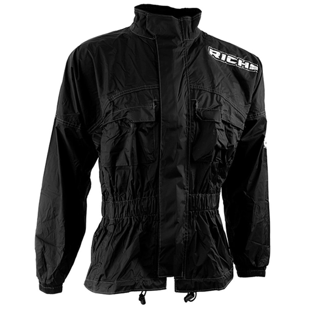 Richa Rain Warrior Waterproof Motorcycle Jacket - Black