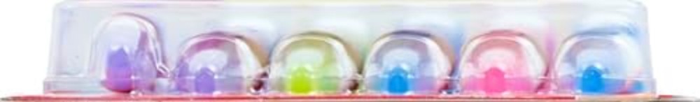 Reusable Soft Toothbrush with Circular Bristles - 6 Pack for Ultimate Clean