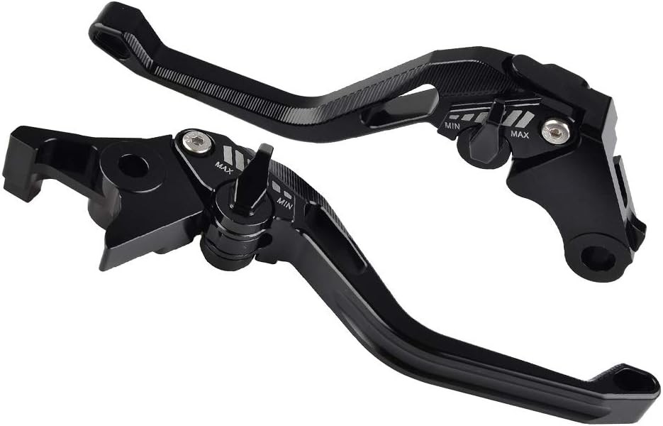 5D Rhombus Brake Clutch Levers for Z800/E Version 2013-2017 (Black)