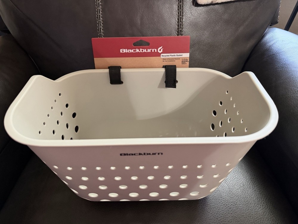 Blackburn Bike Basket, Recycled Plastic, Gray