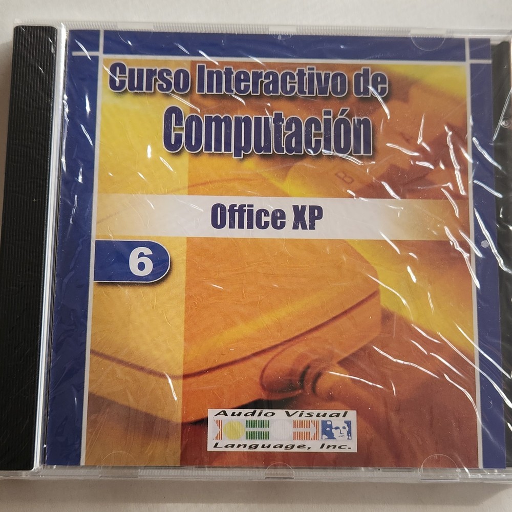 Sealed Curso Interactivo de Computacion #6 Office XP CD ROM CD-ROM