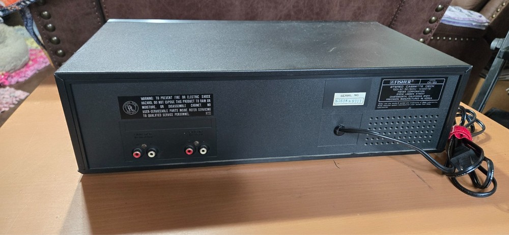 Fisher CR-125 STEREO CASSETTE DECK