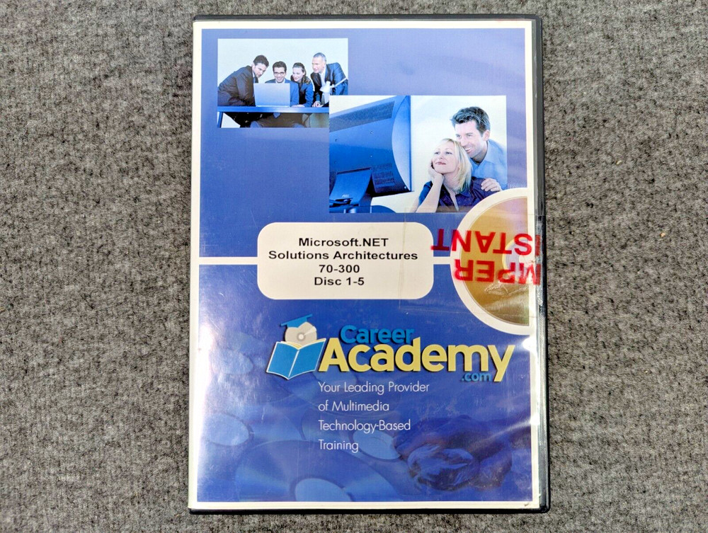 Career Academy Microsoft MSCE Training Software CD-ROM Lot Visual Studio C# SQL