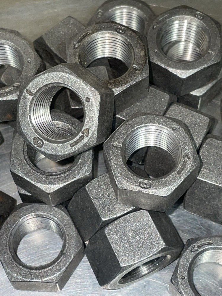 5/8-18 Fine Thread - LEFT HAND Hex Finished Nut - Plain - (25 Pieces)