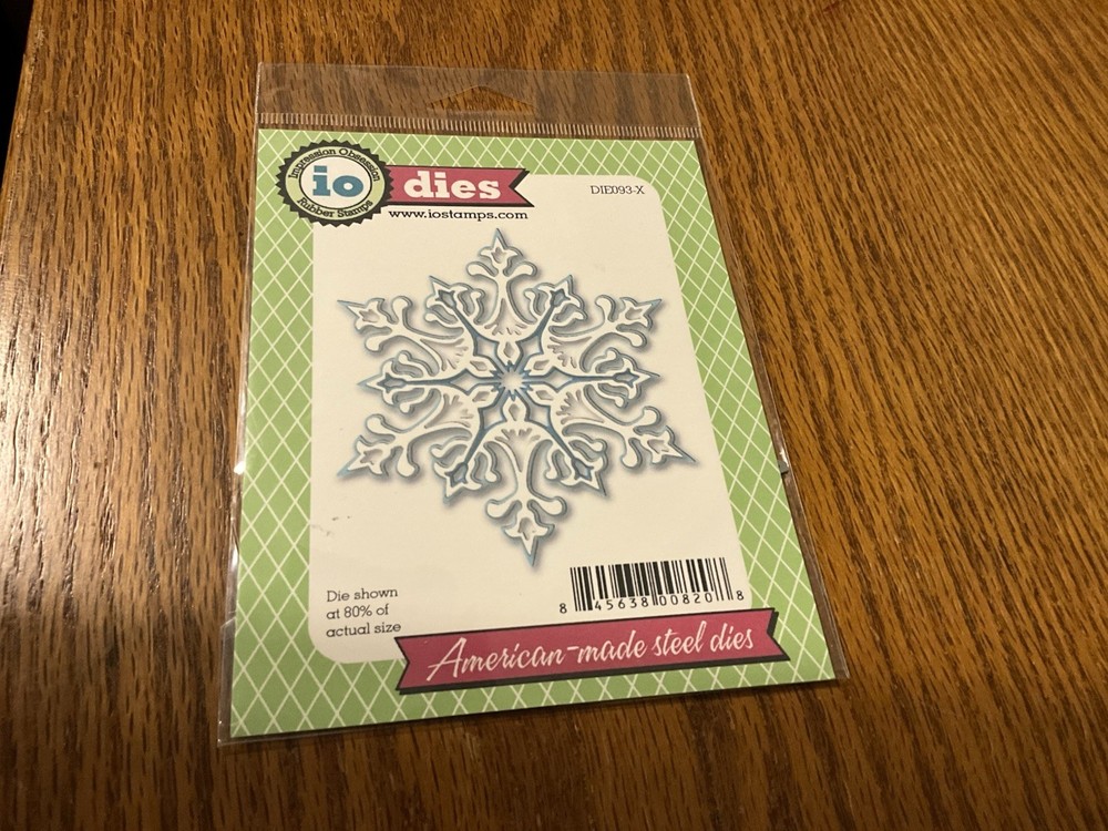 New Impression Obsession Snowflake Dies