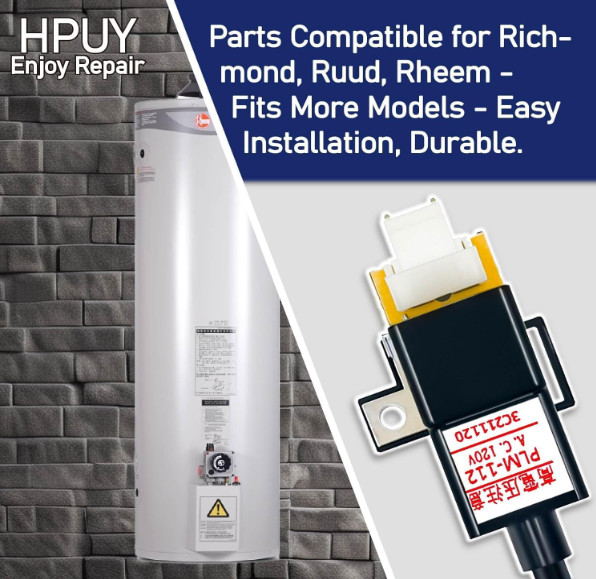 RTG20235C Tankless Water Heater Ignitor Coil, Fits Richmond/Ruud/Rheem Heaters