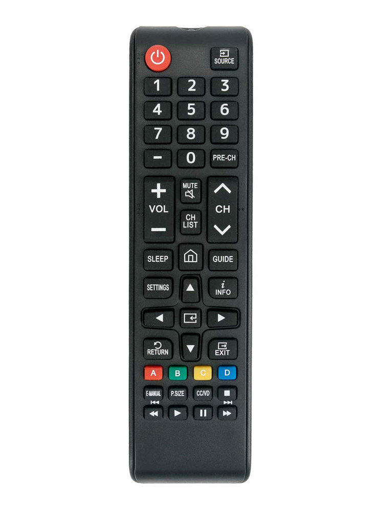 Replace Remote Control for Samsung TV UN40N5200AF UN40NU6070F UN40NU7100F