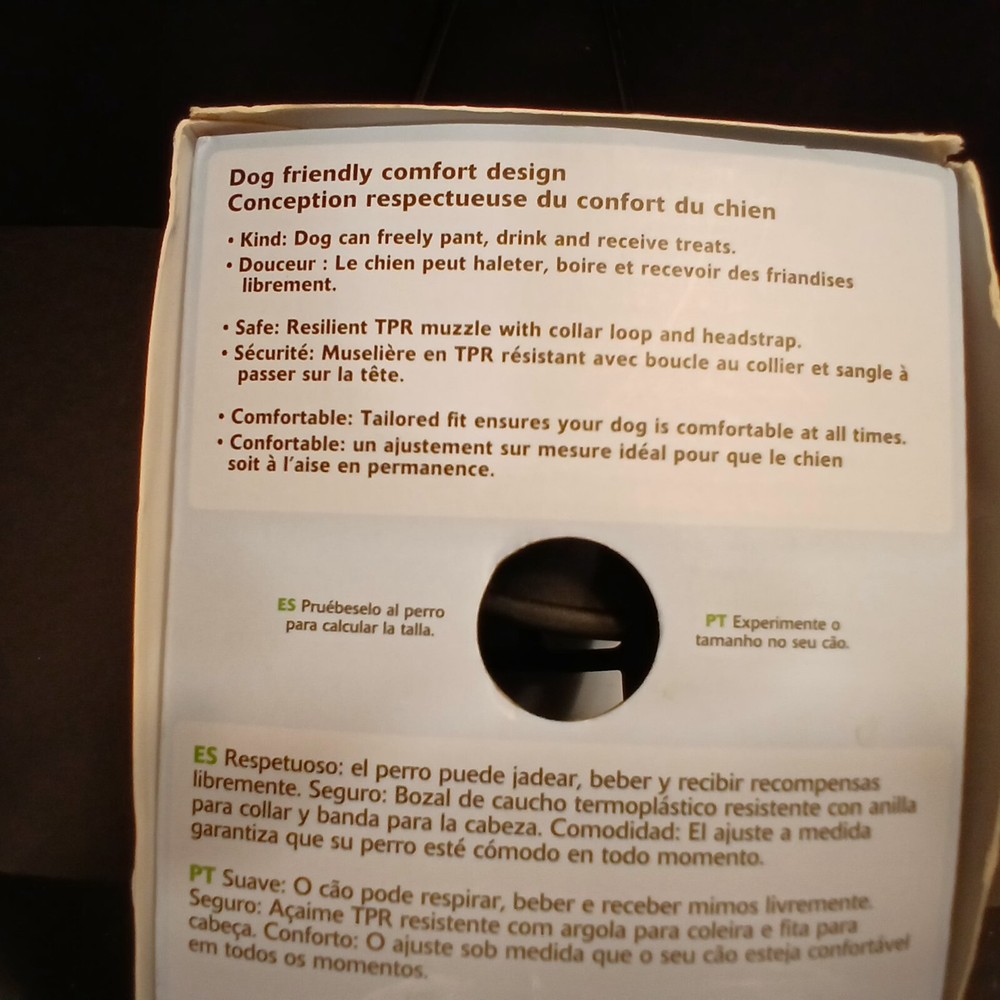 Bakerville Brand Large Dog Muzzle Size 5