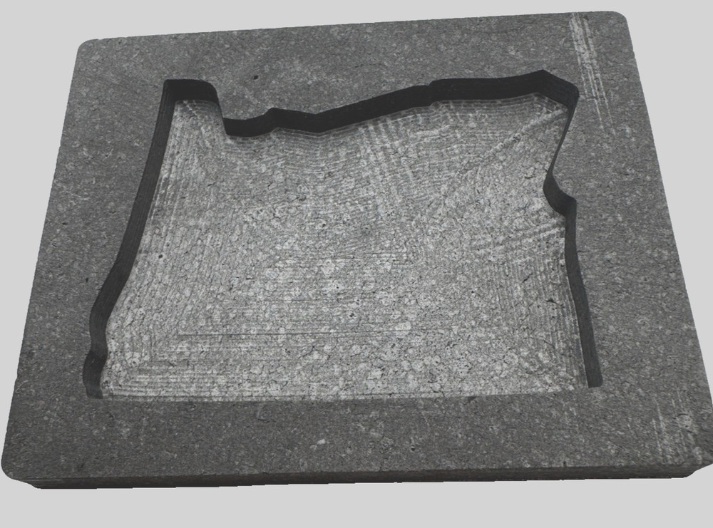 Graphite Ingot Mold For Casting 16 oz Gold Oregon