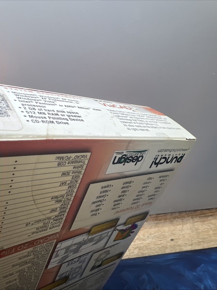 Viacad 2D Software - PC / MAC - Punch Software - Brand New