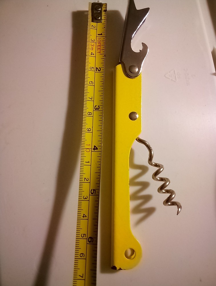 M.E.Heuck Co Vintage Corkscrew Bottle Opener