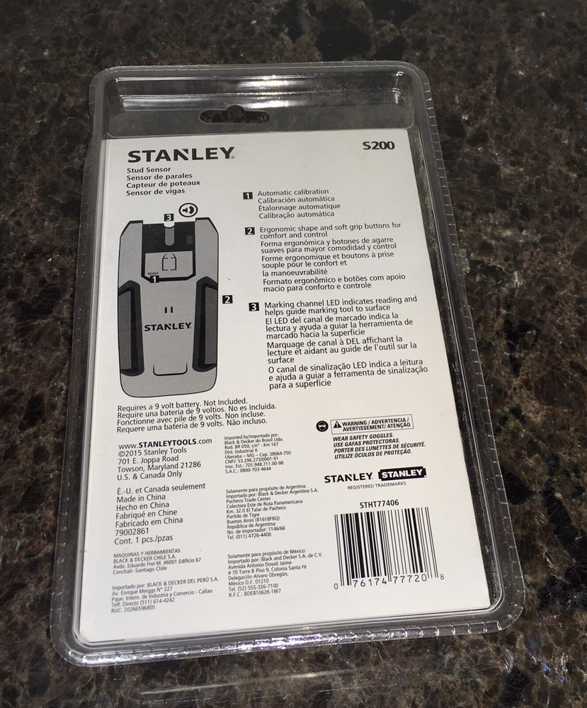 Stanley Stud Sensor S-200 S200