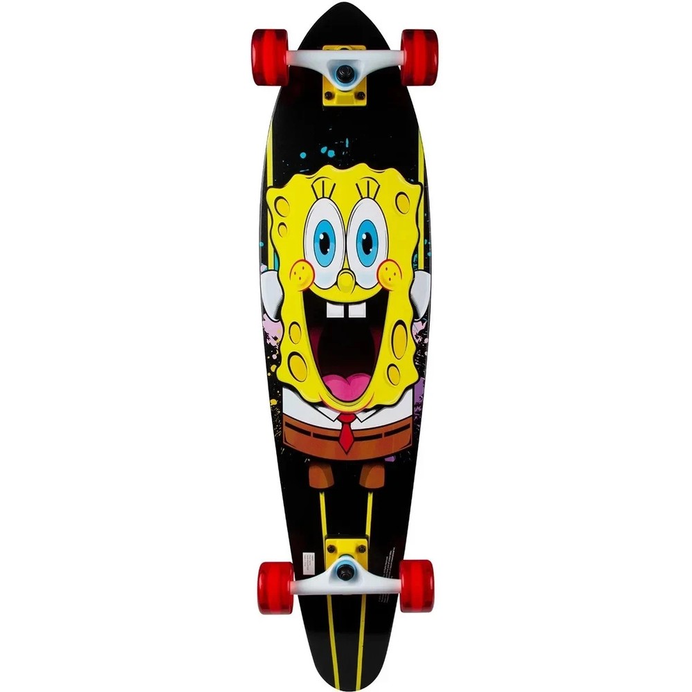 New Spongebob Stretched 36" Kryptonics Longboard Skateboard