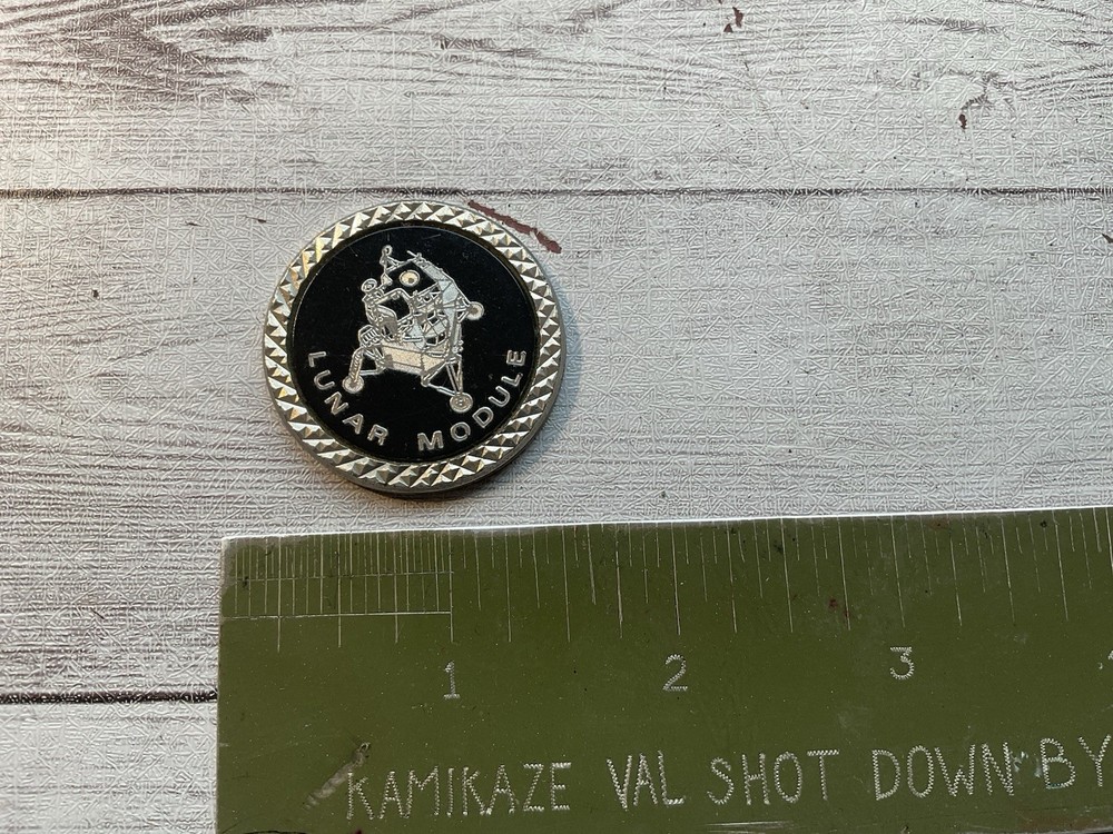 ORIGINAL 1960S GRUMMAN LEM LUNAR MODULE EMBLEM