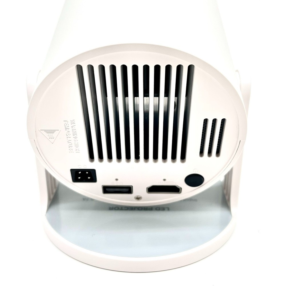 LED Source HDMI Tabletop Projector With Screen Cast Model X1BQ - White