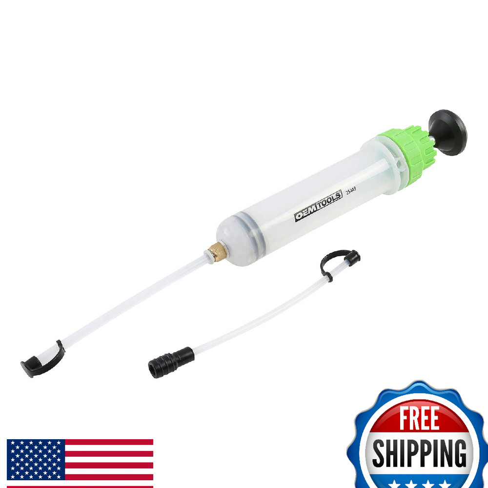 OEMTOOLS 200cc Fluid Extractor & Filler Pump - Precision Vacuum for Auto