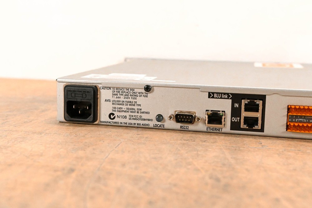 BSS London BLU-160 Networked Signal Processor CG01S24