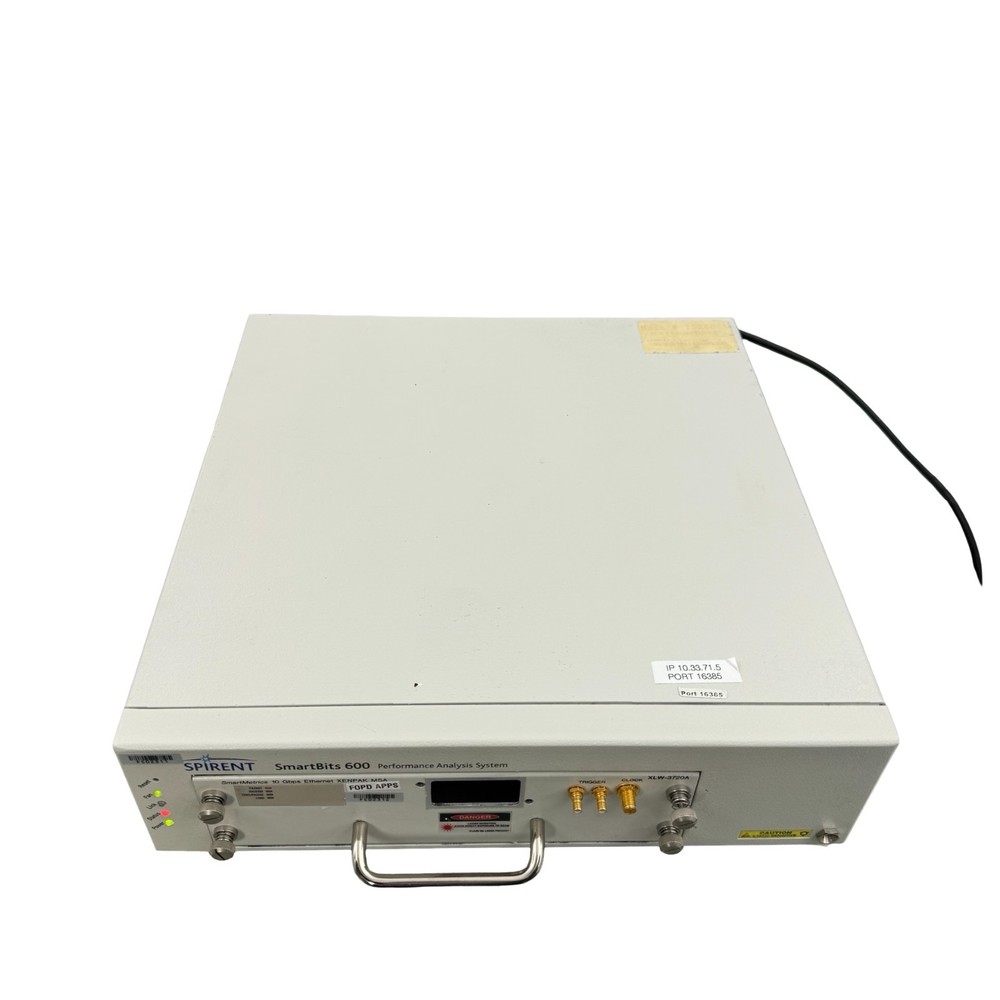 Spirent SmartBits 600 Performance Analysis System