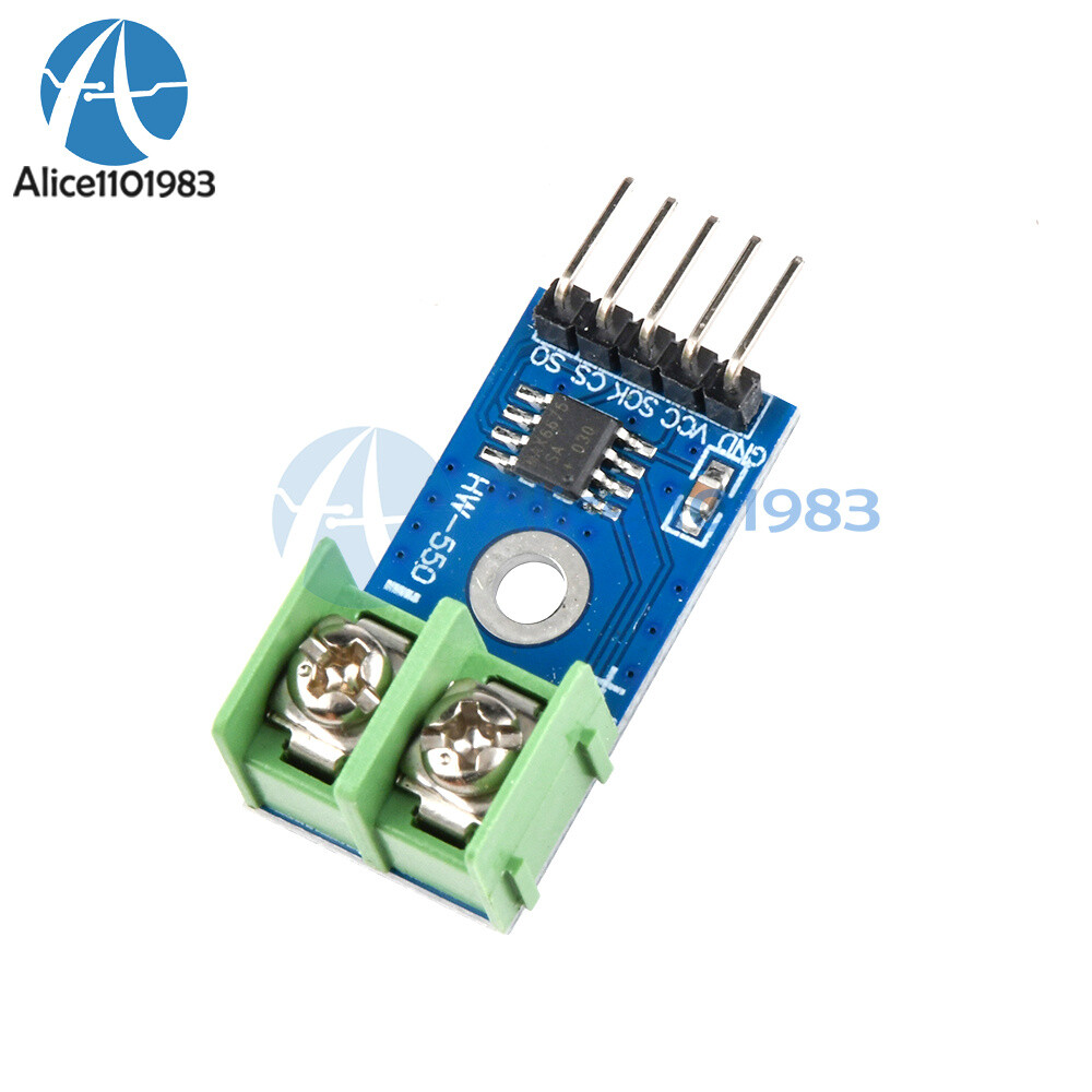 MAX6675 Thermocouple Temperature Sensor Module Type K SPI Interface For Arduino