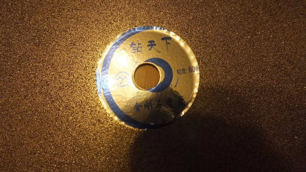TechDiamondTools Lapidary Diamond Сoated Flat Lap Disc 8" (8 inch)