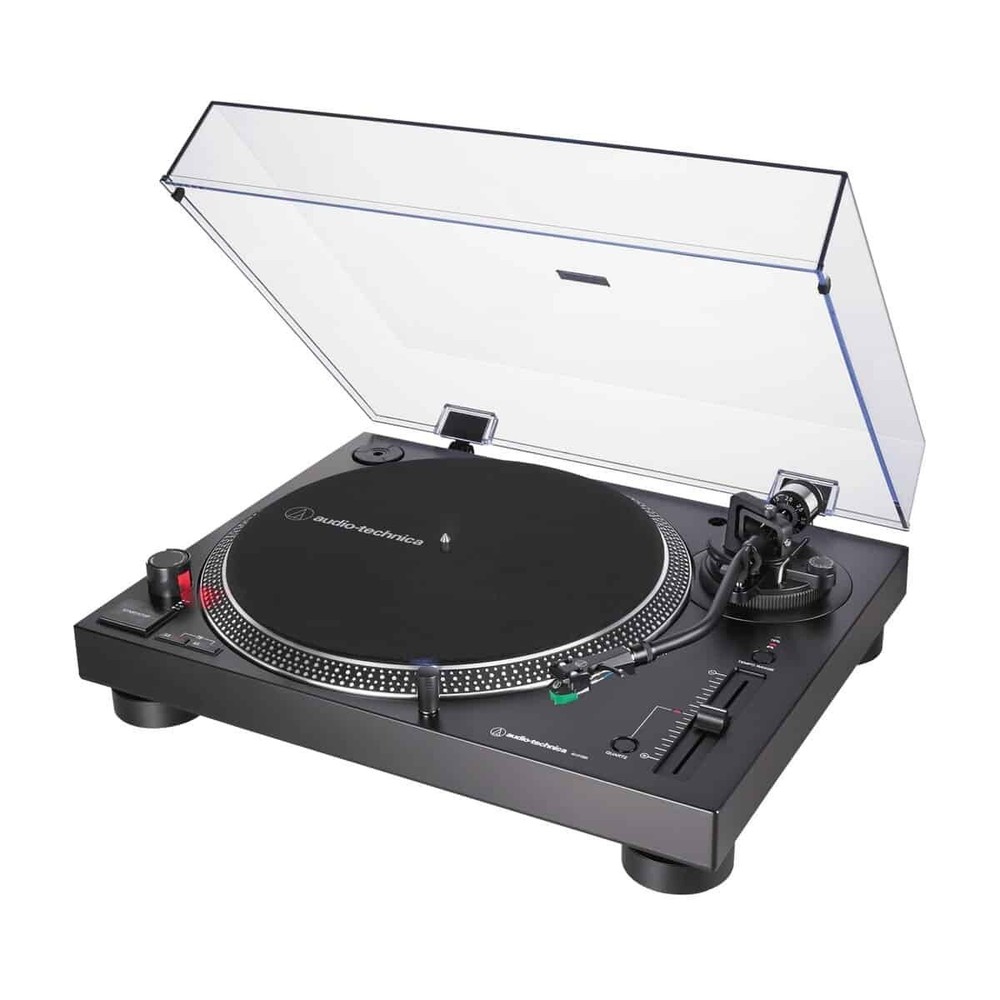 Audio-Technica AT-LP120XUSB-BK Analog and USB Direct-Drive Turntable, Black