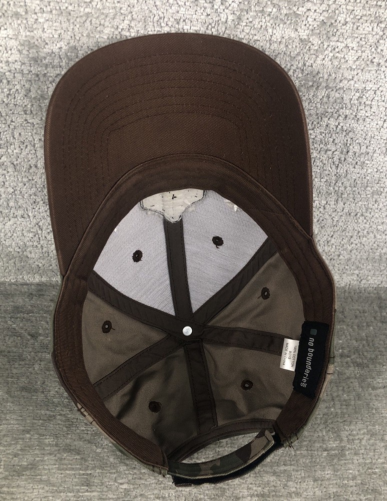 No Boundaries Military Camouflage Boys Adjustable Strap Hat Cap