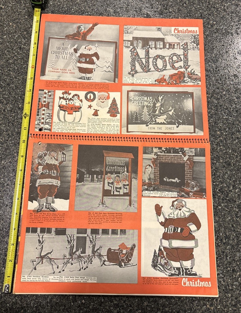 Vintage Easi-Bild Pattern Catalog From 1961 VG Condition for Age Great Graphics