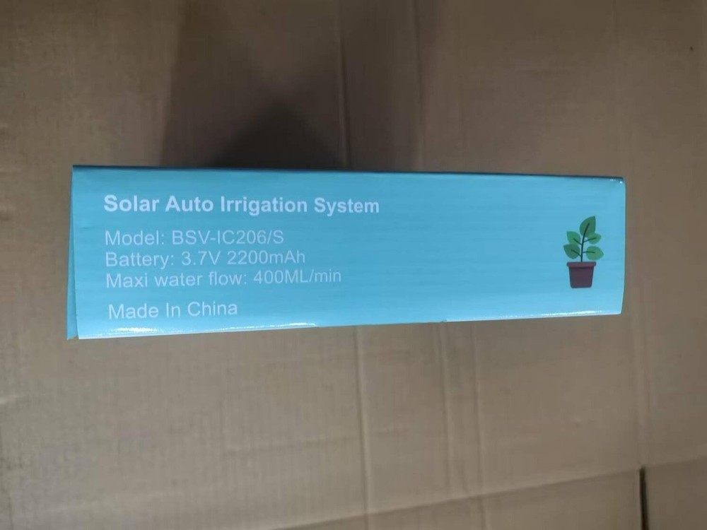 Solar Automatic Drip Irrigation System Houseplant Auto Self Watering Device W...