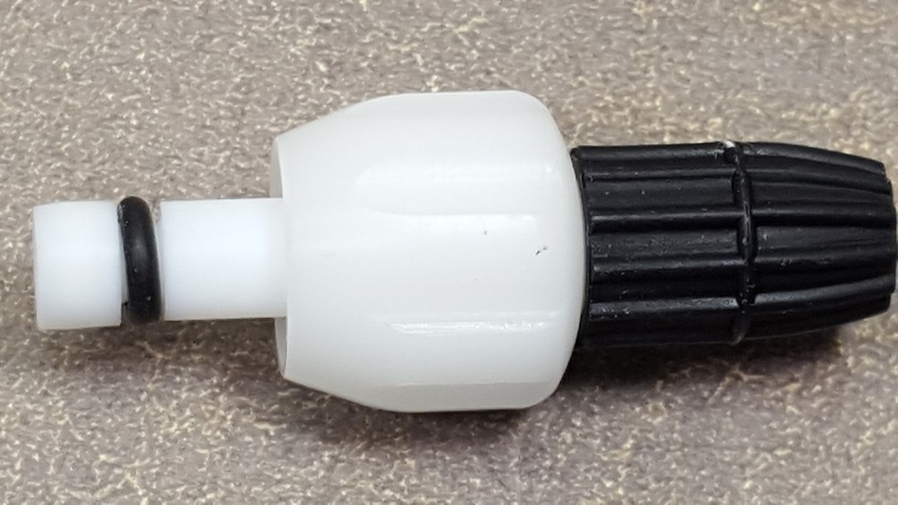 BenchMark Fixed Endpiece for Omnifit glass column. Diameter 6.6 mm OD