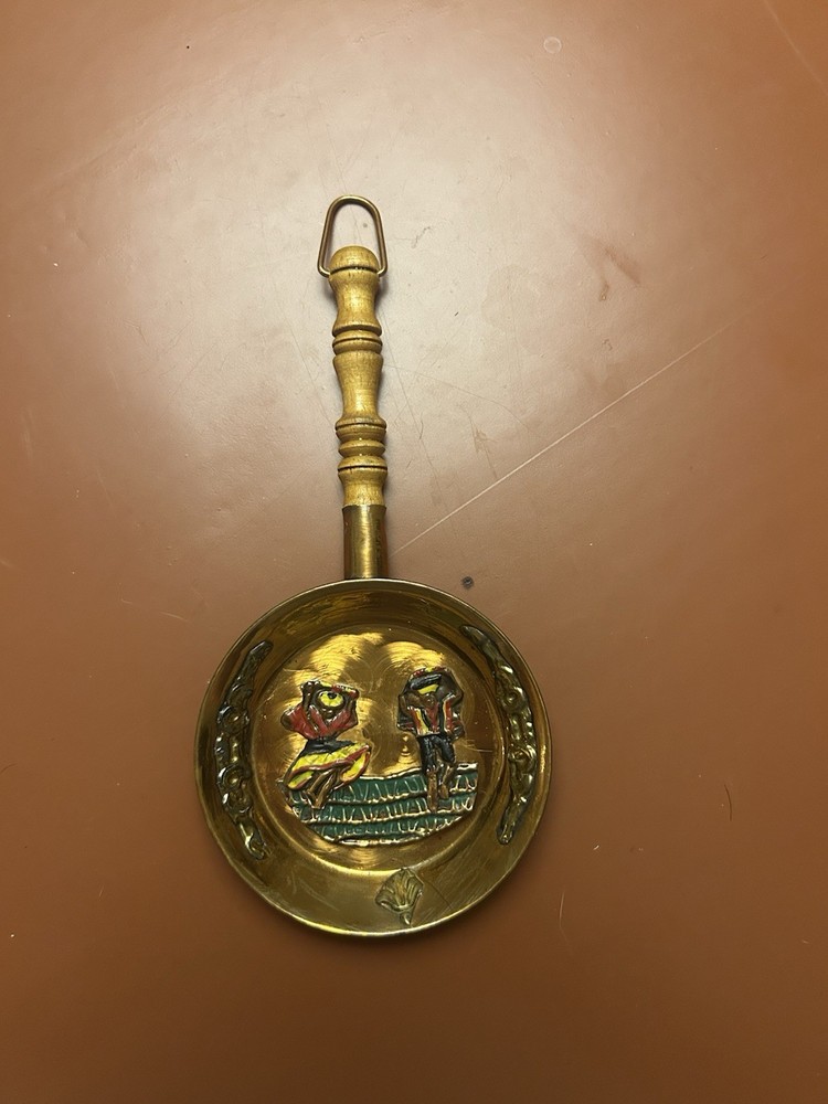 Vintage Copper Peruvian Pan Wall Art Hanging 6.5”