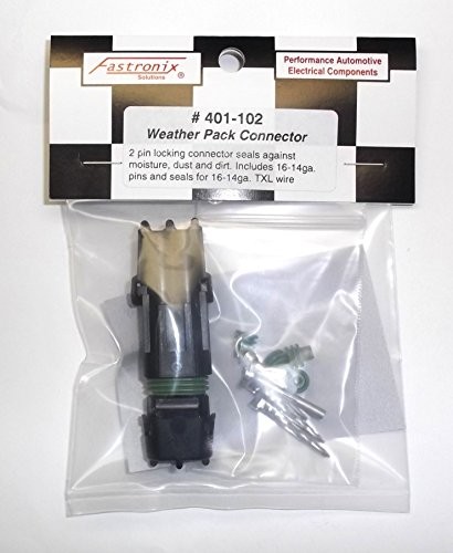 Fastronix Weather Pack Connector Kit () 2-Pin