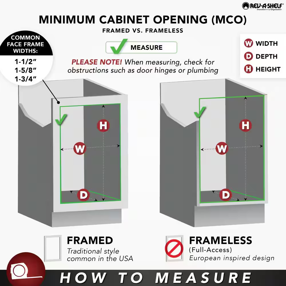 Sink Base Waste and Cleaning Pullout