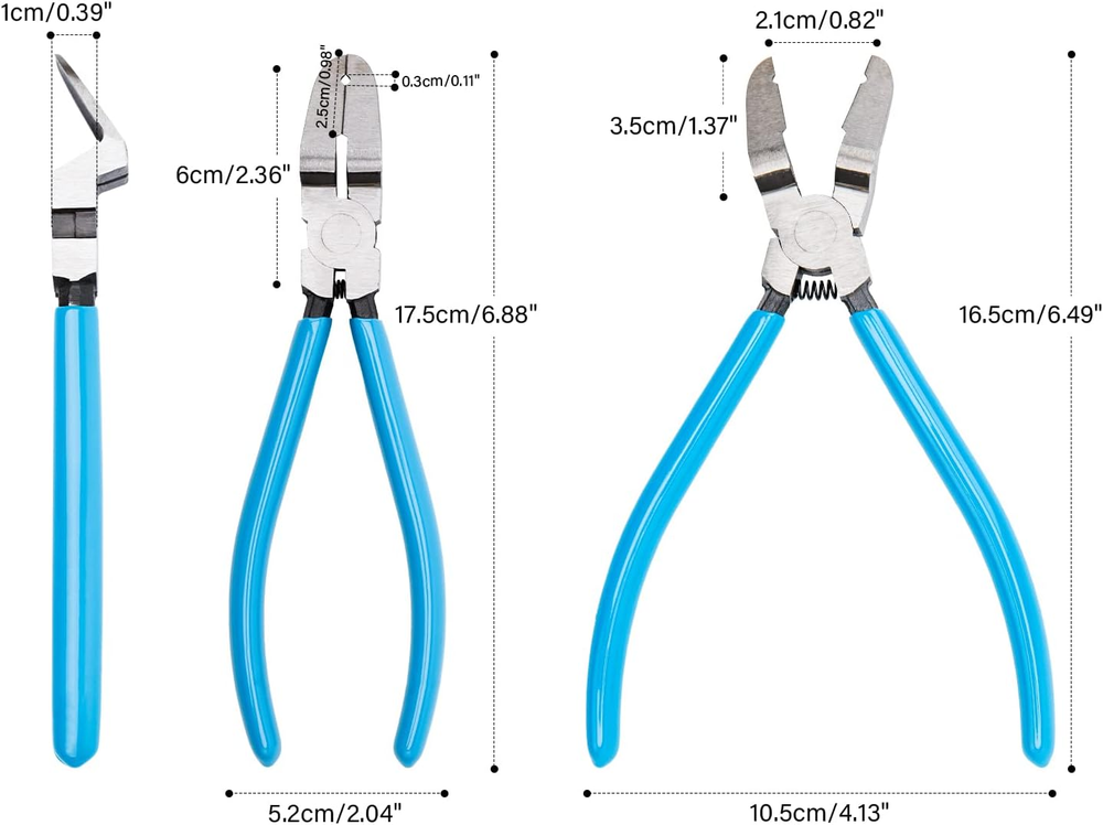 KINGLAKE Multi-Function Diagonal Side Cutting Plier Car Trim Panel Clip Cutter P