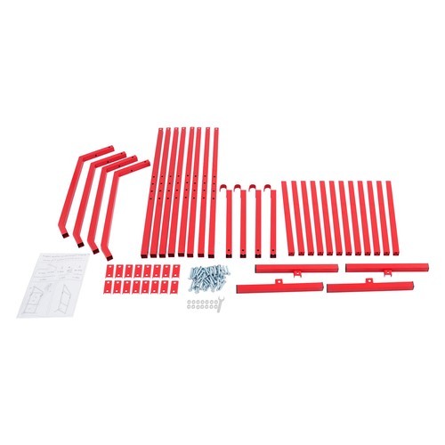 Heavy Duty 4 Pack of 3 Tier Shipping Container Shelf Brackets Container Shelves