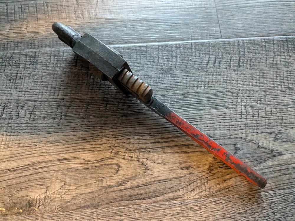 Vintage Pipe Adjustable Wrench #10 Made in Germany