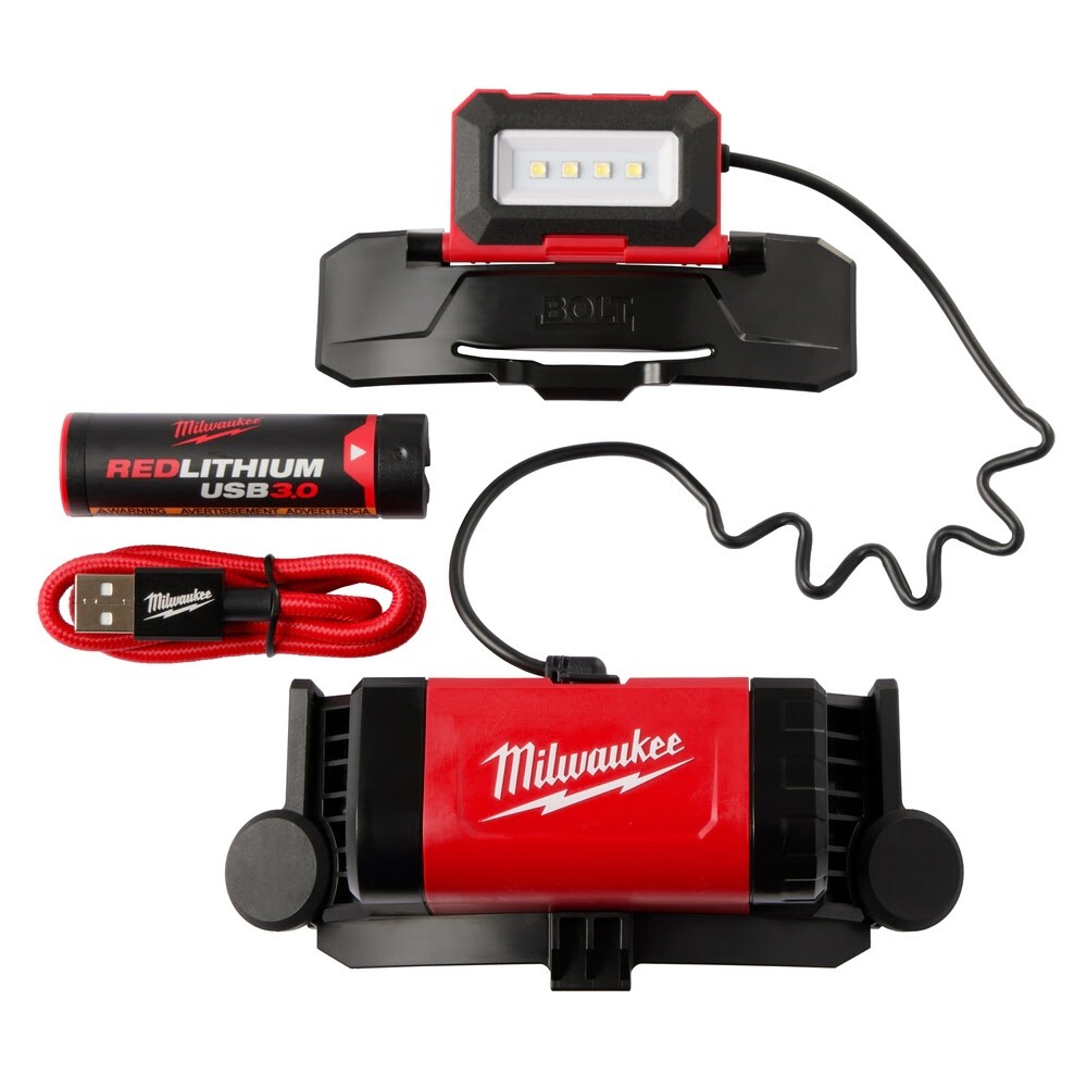 Milwaukee 2118-21 BOLT REDLITHIUM USB Headlamp