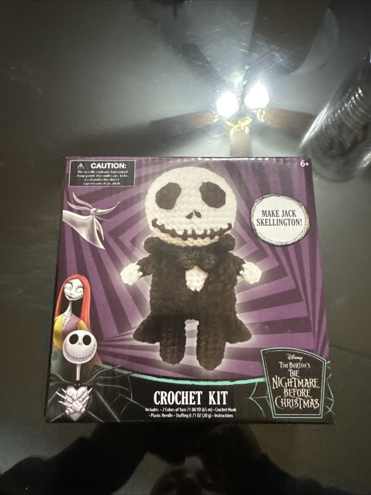 Nightmare Before Christmas - Jack Skellington - Crochet Kit -Everything included