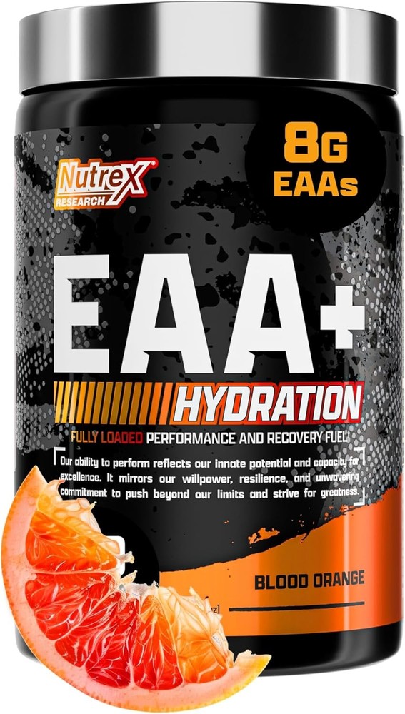 Nutrex EAA + Hydration BCAA Amino Acids Electrolytes Muscle Recovery Endurance