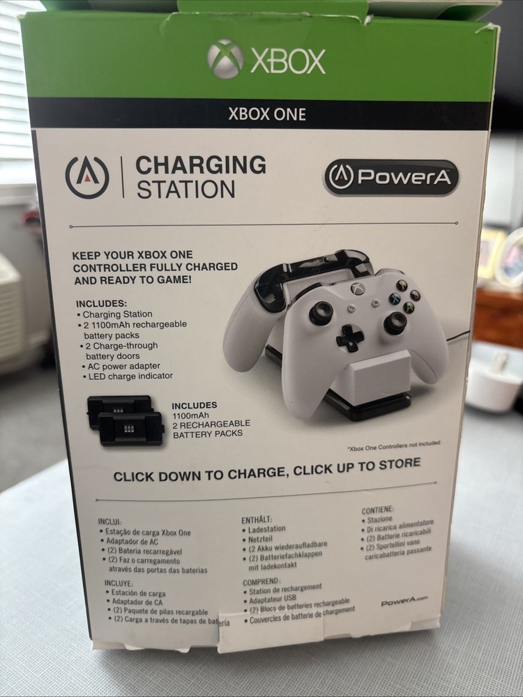 1500003-01 Microsoft Xbox One Controller Charging Station Power A