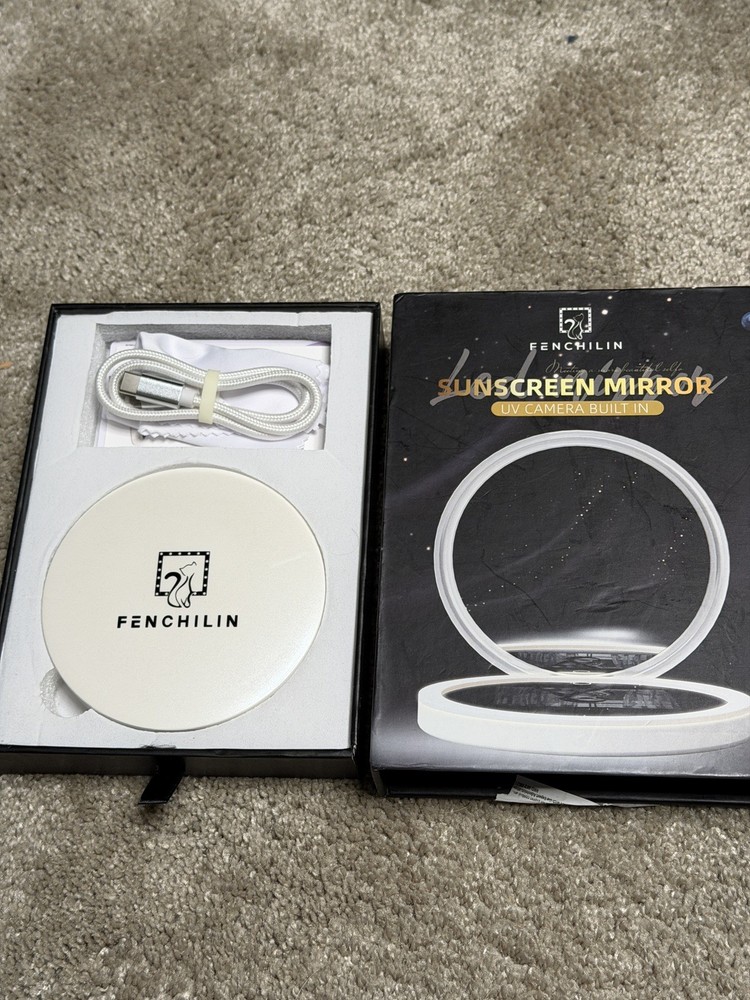 Fenchilin UV Compact Mirror 4.5” For sunscreen Test (Open Box)