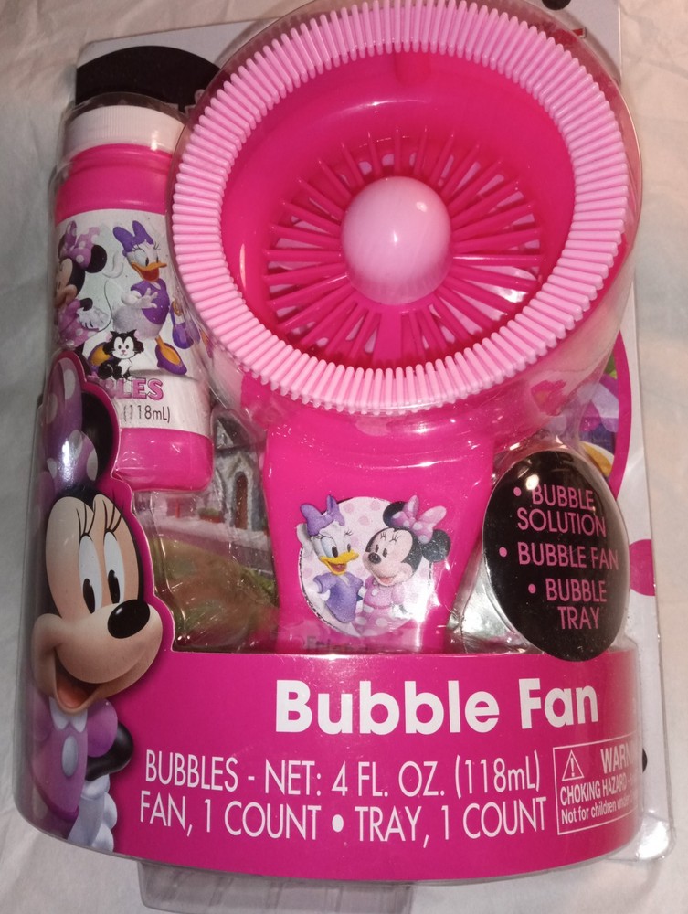 Minnie Mouse Bubble Fan