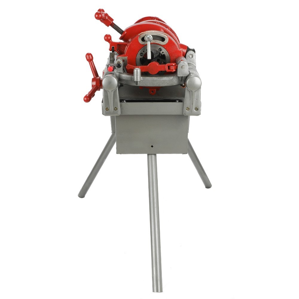 Electric Pipe Threader Machine 1/2"-2" Pipes with Quick Opening Die Head