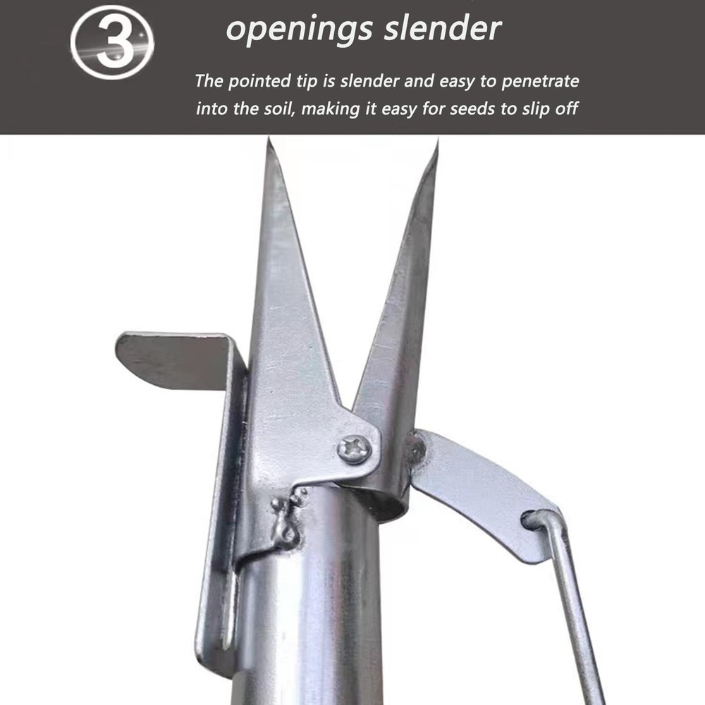 Seed Sower Gardening Tools Fertilizer Applicator Manual Seeder Vegetable Seed...