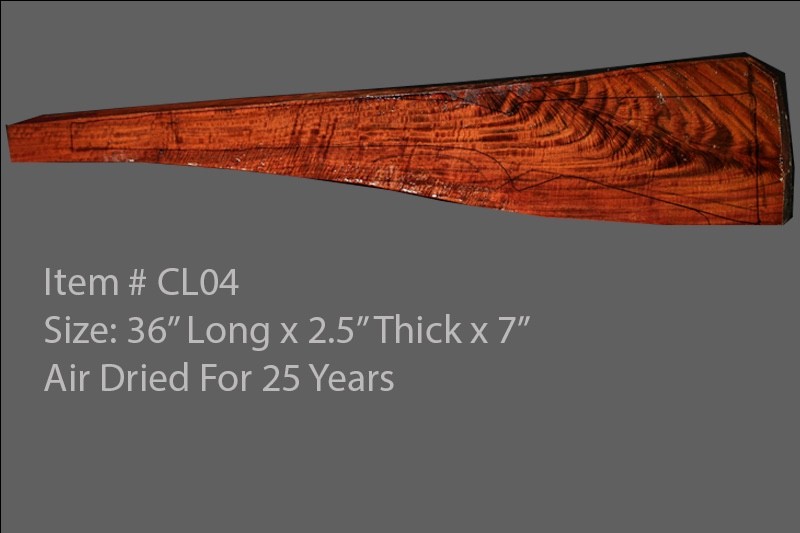 Claro walnut rifle gunstock blank,  cl4