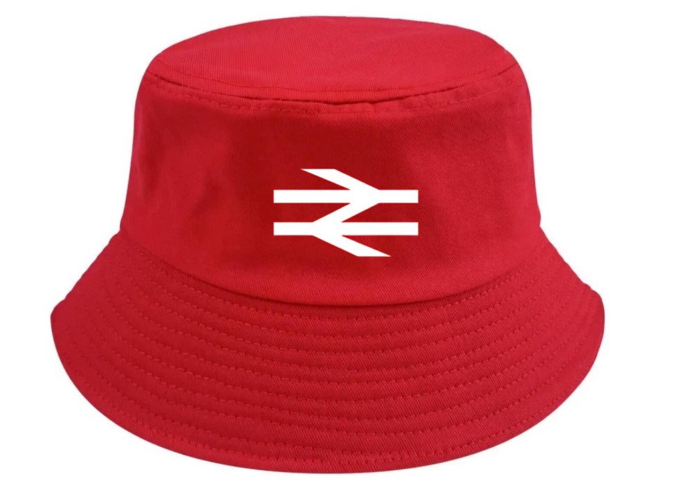 British Rail Bucket Hat Blue or Red