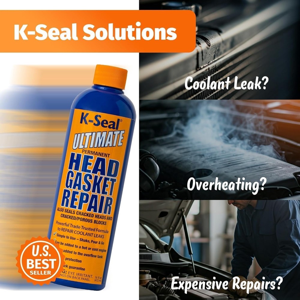 Permanent Head Gasket Sealer 16oz