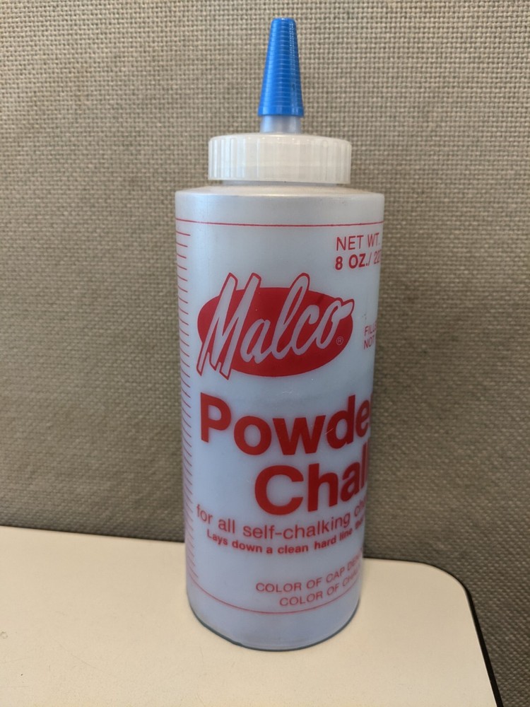 MALCO STRAIGHT LINE MARKING CHALK BLUE 8 OZ.