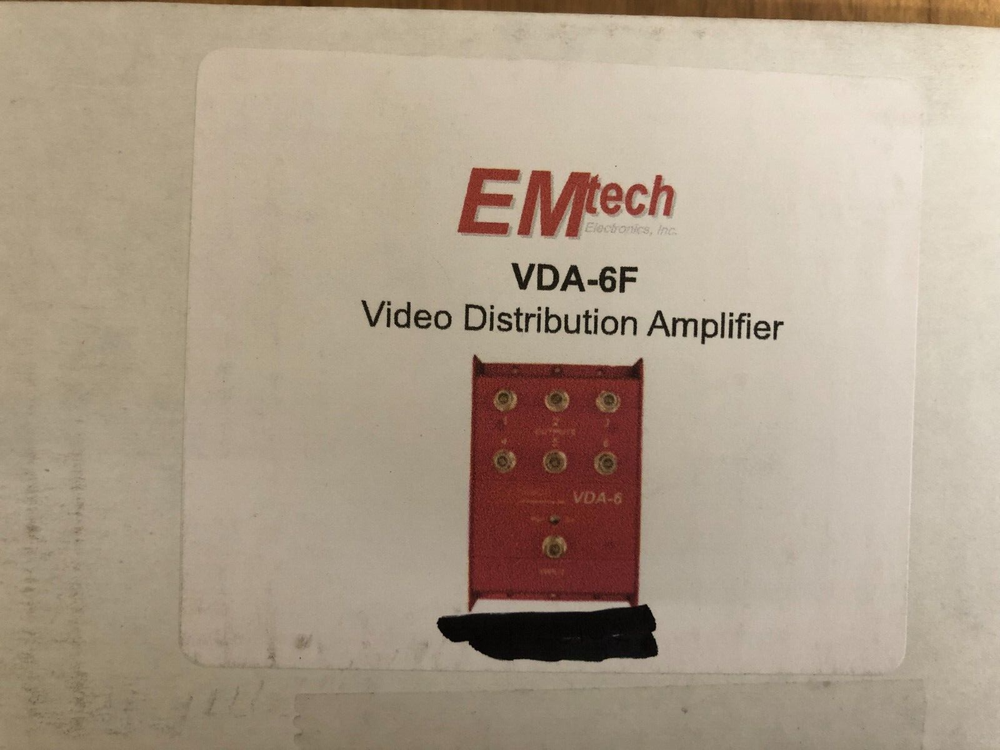 EMtech Electronics VDA-6F Video Distribution Amplifier