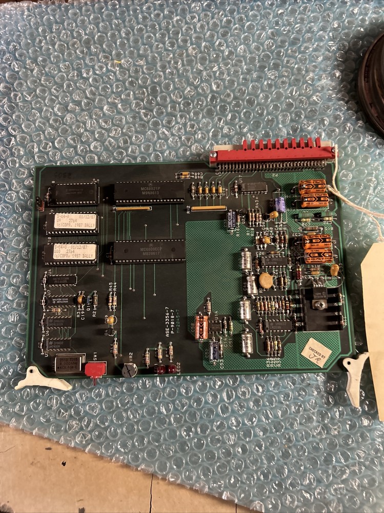 Unknown Slot Machine Bally S 5000 Mpu CPU PCB Board C140-8￼